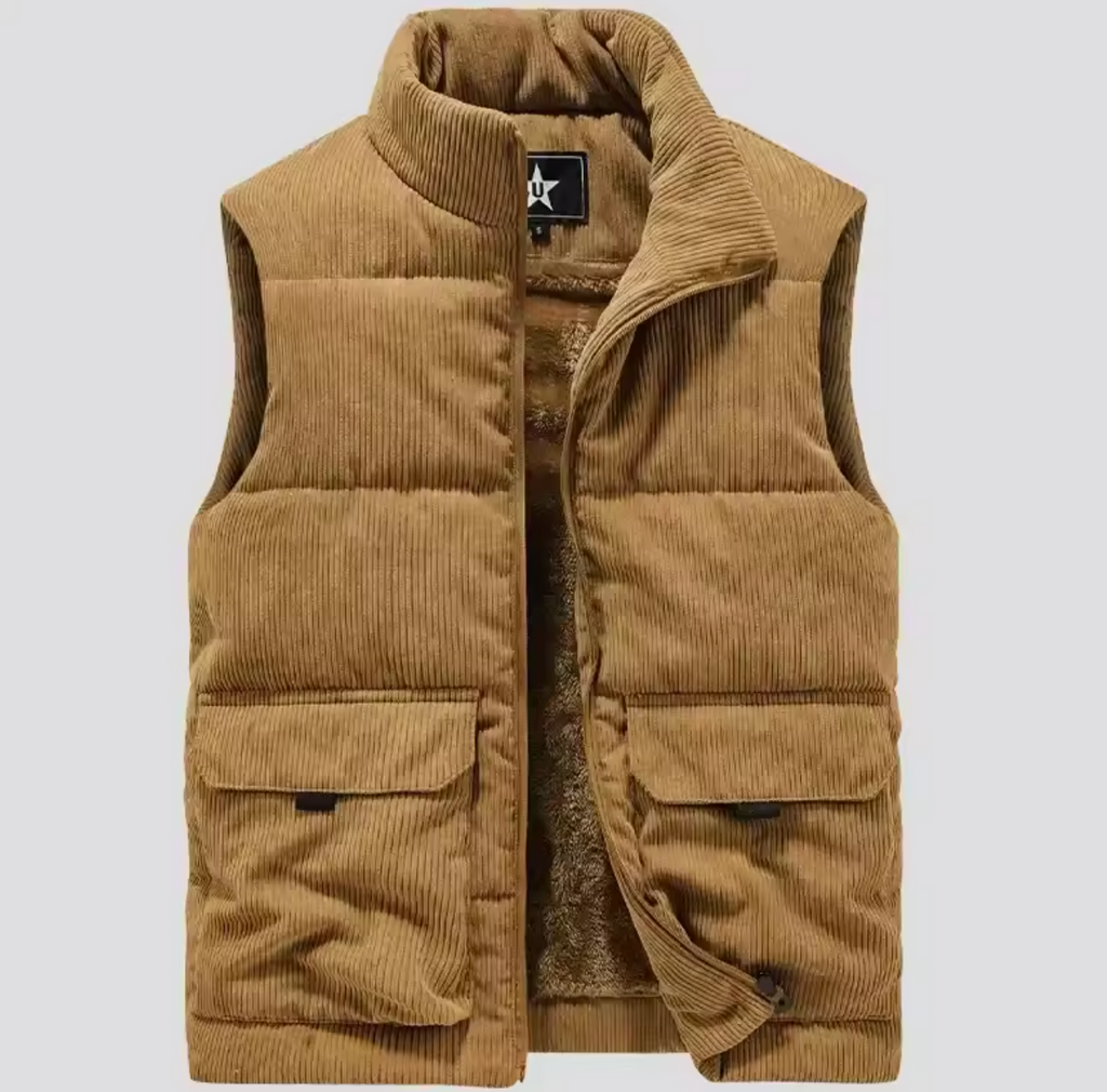 Padded Sleeveless Vest
