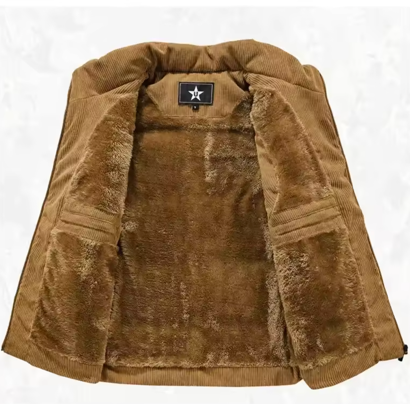 Cotton-Padded Sleeveless Vest