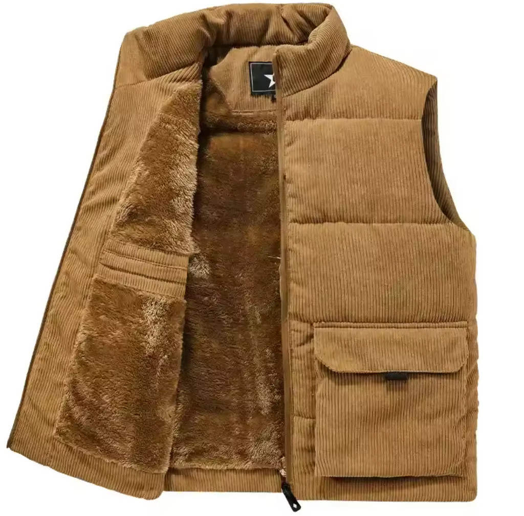 Padded Sleeveless Vest